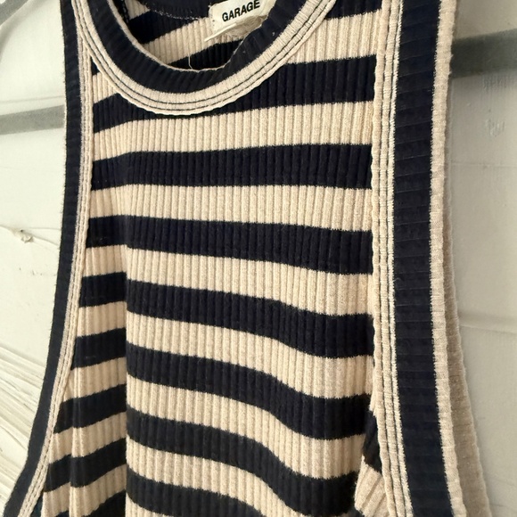 Garage | Size S | Striped Ribbed Tank Top - Picture 4 of 5
